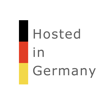 Hosted in Germany