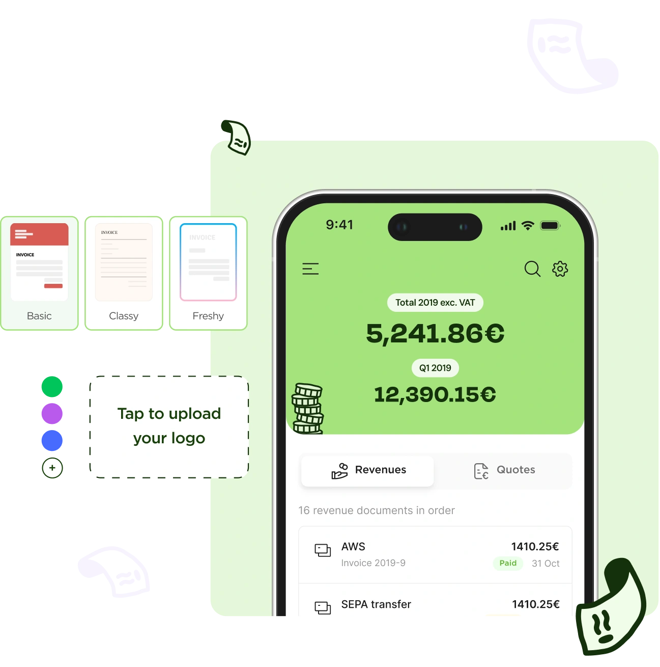 Unlimited invoicing and e-invoicing for free