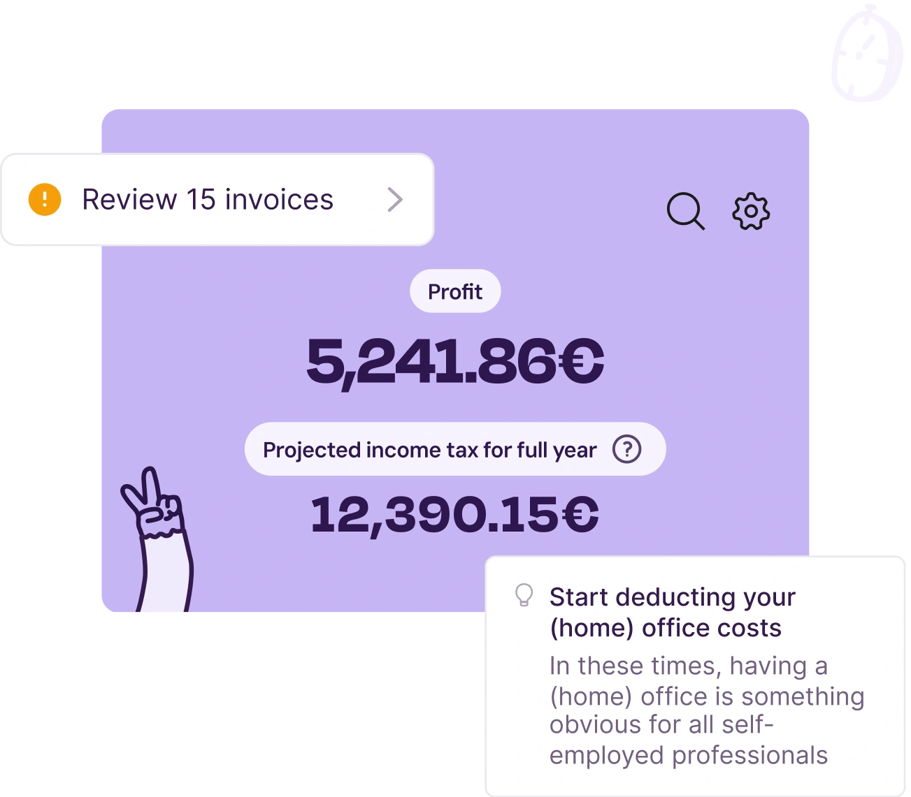 AI powered tax returns. Error-free and guaranteed.