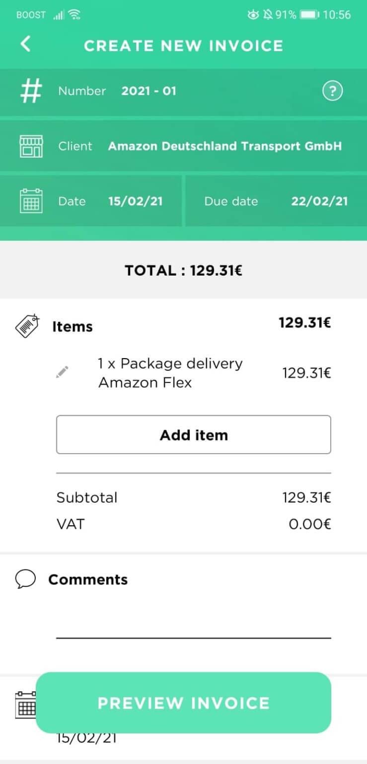 How to manage your Amazon Flex and taxes with Accountable