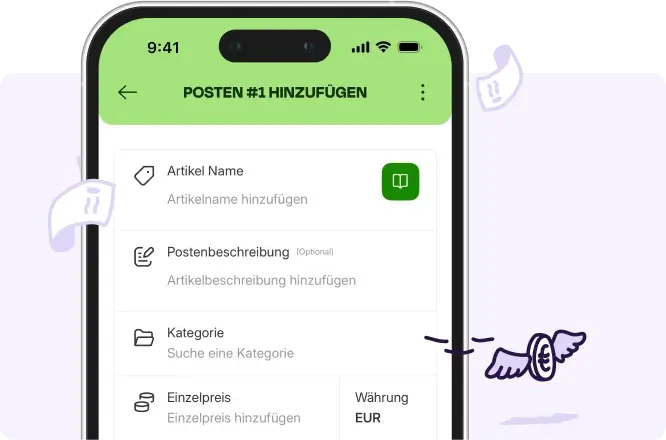 Rechnungen ohne Vorkenntnisse erstellen